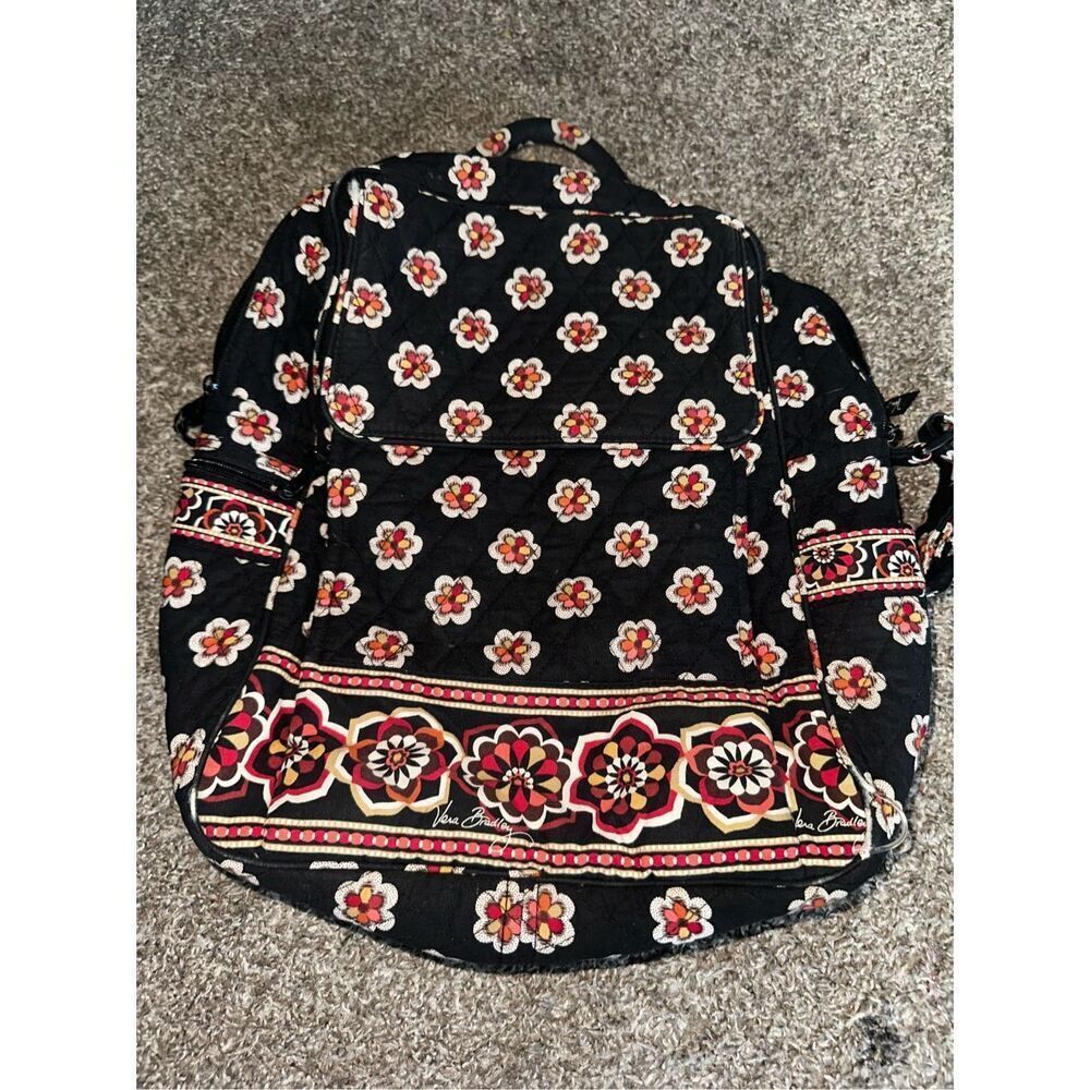 Vera Bradley Floral Quilted Backpack